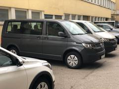 Автомобиль Volkswagen Transporter T6 (9 мест) для аренды в Австрии
